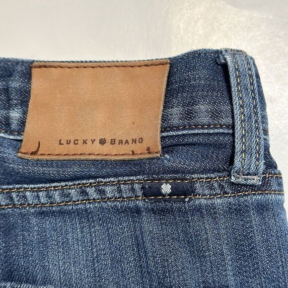 Lucky Brand Jeans Mens Size 40x34(33) 361 Vintage Straight Blue Dark Wash Denim - Picture 15 of 15